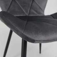 AksHome Congo New 90024 (темно-серый велюр G062-40/черный) Image #11