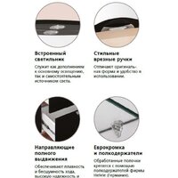 Style Line Тумба под умывальник Жасмин-2 100 (для квадратной раковины) Image #5