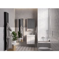  Акватон Тумба с умывальником Сканди Doors 55 1A2788K0SDB20 (белый/дуб верона) - Превью изображения №9 — Интернет-Магазин TECNO.BY