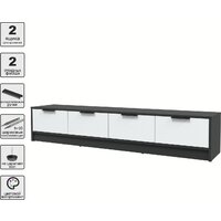 Интерлиния ТВ Концепт КТ-ТВ4-35 (белый платинум/антрацит) Image #2