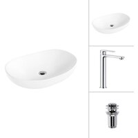 Lauter 21502 + Moon 21СK81691C с донным клапаном 21190CH (хром)