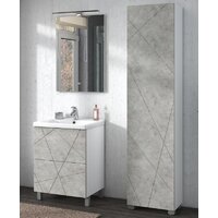 Vigo Тумба под умывальник Geometry 600-0-2 Фостер (бетон) Image #3