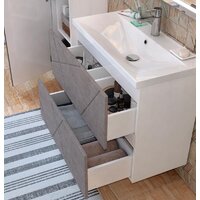 Vigo Тумба под умывальник Geometry 600-0-2 Фостер (бетон) Image #5