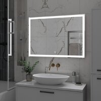  Континент Зеркало Clamm Led 100x70 - Превью изображения №9 — Интернет-Магазин TECNO.BY