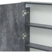 Doratiz Шкаф с зеркалом Крит 60 L 2711.168 (серый) Image #5