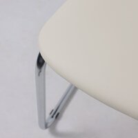 AksHome Славия (кремовый кожзам/хром) Image #9