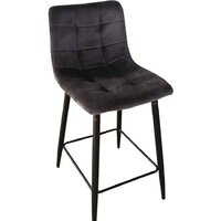 AksHome Mia (темно-серый велюр HLR21/черный)