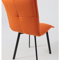 AksHome Рубик U (Velutto 27 терракотовый велюр/черный) Image #19