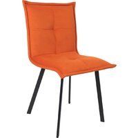 AksHome Рубик U (Velutto 27 терракотовый велюр/черный)