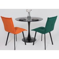 AksHome Рубик U (Velutto 27 терракотовый велюр/черный) Image #4