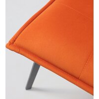 AksHome Рубик U (Velutto 27 терракотовый велюр/черный) Image #16