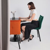 AksHome Рубик U (Velutto 27 терракотовый велюр/черный) Image #2