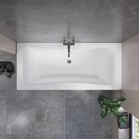 Ванна Lauter Belgravia 200x90 21110200 (с каркасом и сифоном 21Y31002 белый) - Превью изображения №10 — Интернет-Магазин TECNO.BY