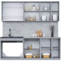 Интерлиния Мила 21 (персидский жемчуг/бетон портленд/серый каспий) Image #3