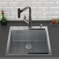 Roxen Snake 560220-45-S сатин/текстурная поверхность (с ролл-матом и дозатором) Image #4