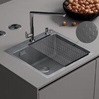 Roxen Snake 560220-45-S сатин/текстурная поверхность (с ролл-матом и дозатором) Image #2