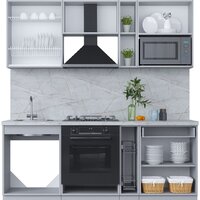 Интерлиния Мила Пластик 2.0 (дуб эпоксид/черный/кастилло темный) Image #3