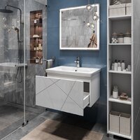 Vigo Тумба под умывальник Geometry 700-0-1 Como навесная Image #12