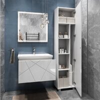 Vigo Тумба под умывальник Geometry 700-0-1 Como навесная Image #11