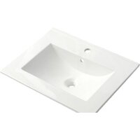  ЗОВ Тумба с умывальником Дион 60 D60LWP0M9003MKV5-OL60 (белый матовый) - Превью изображения №3 — Интернет-Магазин TECNO.BY