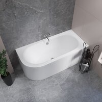 Lauter Bliss 170 P 21201072P (с ножками, лицевым экраном белого цвета и сифоном 21Y11020 хром) Image #8