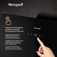 Кухонная вытяжка Weissgauff Alcor TC BL Inverter Wi-Fi - Превью изображения №4 — Интернет-Магазин TECNO.BY