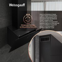 Кухонная вытяжка Weissgauff Alcor TC BL Inverter Wi-Fi - Превью изображения №8 — Интернет-Магазин TECNO.BY