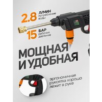 Мойка высокого давления RockForce RF-PG001 (с 1-им АКБ, кейс) - Превью изображения №15 — Интернет-Магазин TECNO.BY