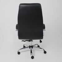 AksHome Немига 1 (кожа натуральная Black/основание хром) Image #6