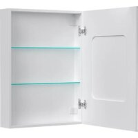  EQUIL Шкаф с зеркалом для ванной Corner LED 60 (с часами, правый) - Превью изображения №3 — Интернет-Магазин TECNO.BY
