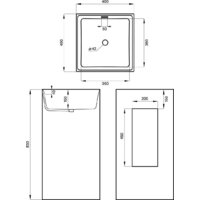 Wellsee Pure BY Wellsee 230711000 (отдельностоящий, без отверстия под смеситель, глянцевый белый) Image #9