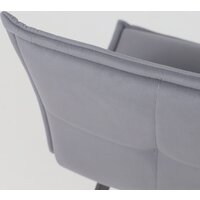 AksHome Рубик U (Velutto 32 серый велюр/черный) Image #18