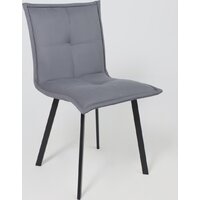 AksHome Рубик U (Velutto 32 серый велюр/черный) Image #9