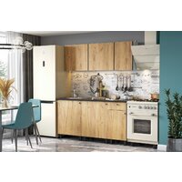 Mio Tesoro КГ-1 1.6 (белый/дуб золотой/черный) Image #3