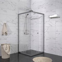 Душевой уголок Triton Вента 90x90 (графит, без поддона) - Превью изображения №4 — Интернет-Магазин TECNO.BY