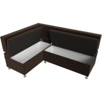 Лига диванов Стайл левый 114522L (микровельвет коричневый) Image #6