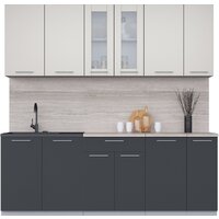 Интерлиния Мила 21 (персидский жемчуг/антрацит/травертин серый)