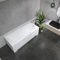 Lauter Amelia 150 21204050 (с ножками и сифоном 21Y11022 белый) Image #12