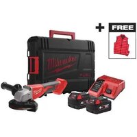 Milwaukee BLSAG125XPDMC-402X 4933499460 (с 2-мя АКБ, кейс)