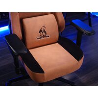 Игровое (геймерское) кресло Evolution Project A Fabric (коричневый) - Превью изображения №9 — Интернет-Магазин TECNO.BY