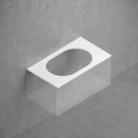 ЗОВ Тумба с умывальником Кито 100 K100LW0MWM-LDSPW6002 (белый матовый) Image #8