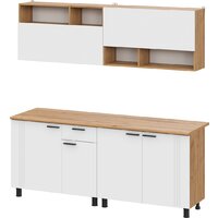 Mio Tesoro Монако 2.0м (дуб золотой/белый матовый/дуб вотан) Image #2