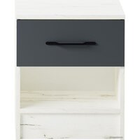 Памир Беатрис прикроватная (крафт белый/антрацит) Image #2