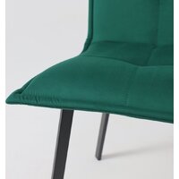 AksHome Рубик U (Velutto 33 темно-зеленый велюр/черный) Image #18