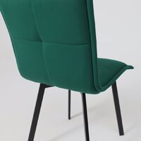 AksHome Рубик U (Velutto 33 темно-зеленый велюр/черный) Image #20