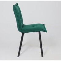 AksHome Рубик U (Velutto 33 темно-зеленый велюр/черный) Image #11