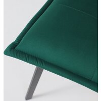 AksHome Рубик U (Velutto 33 темно-зеленый велюр/черный) Image #17