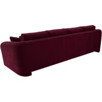 Лига диванов Милтон 109776 (микровельвет, бордовый) Image #8