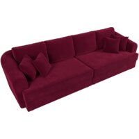 Лига диванов Милтон 109776 (микровельвет, бордовый) Image #5