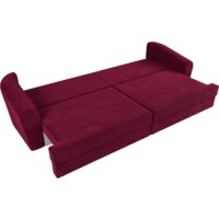 Лига диванов Милтон 109776 (микровельвет, бордовый) Image #7